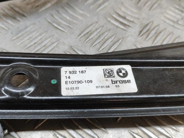 Электрический механизм для подъема окна без двигателя 7932187, 5A09AF5   BMW iX