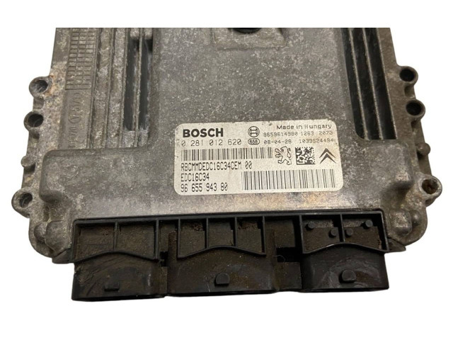 Řídící jednotka 9665594380, 0281012620   Citroen Berlingo 1996
