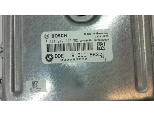 Řídící jednotka 8511983, 0281017373 BMW 7 F01 F02 F03 F04 2010