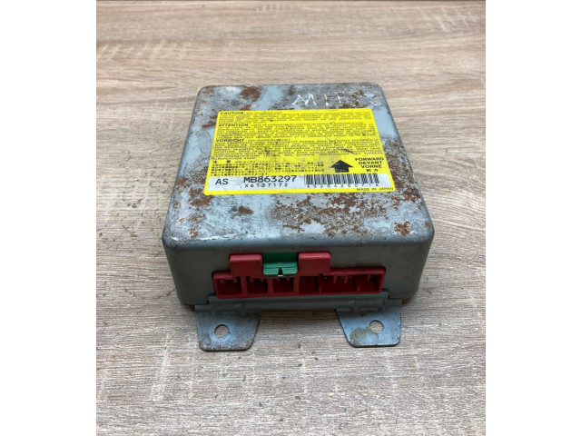 Блок управления надувных подушек MB863297, X6T37172 Mitsubishi Galant