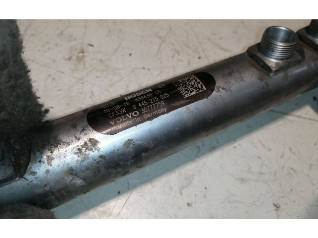 Топливная рампа 30777759, 31216313   Volvo XC60   для двигателя D5204T2