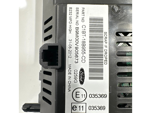 Дисплей C1BT18B955CD, B9M00Y905673 Ford B-MAX