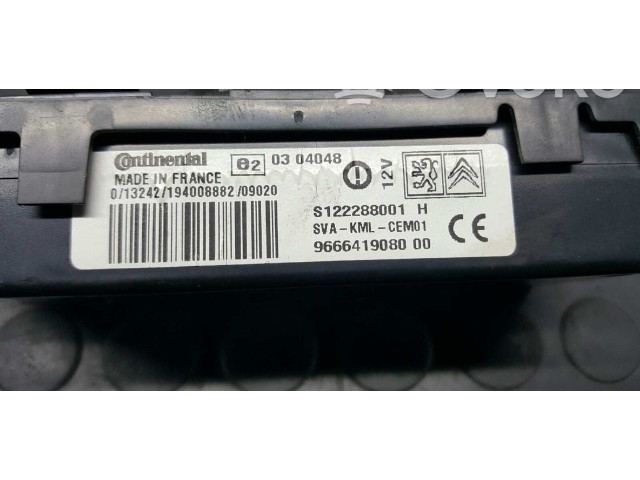 Блок комфорта 9666419080 Citroen C5