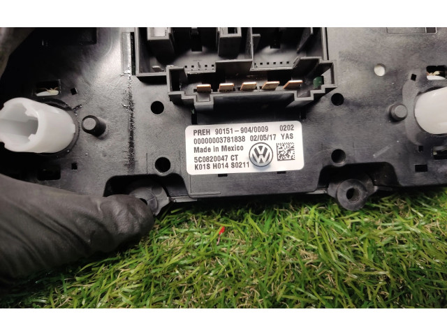 Блок управления климат-контролем 5C0820047CT   Volkswagen Jetta V