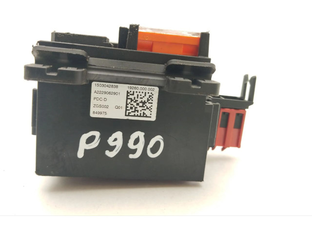 Pojistková skříňka A2229062901, P990 Mercede-Benz S W222 2015