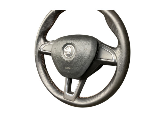 Руль Skoda Fabia Mk2 (5J)  2007 - 2014 года 5J0419091L, 5E0880201      