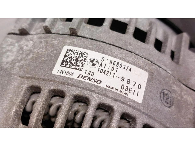 Генератор 8680374 BMW 1 F40