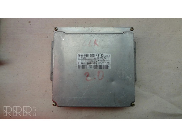 Řídící jednotka 0285454232, 0261206455 Mercedes-Benz CLK A208 C208 2001