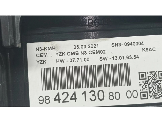 Přístrojová deska  Citroen Berlingo 2021 9842413080  