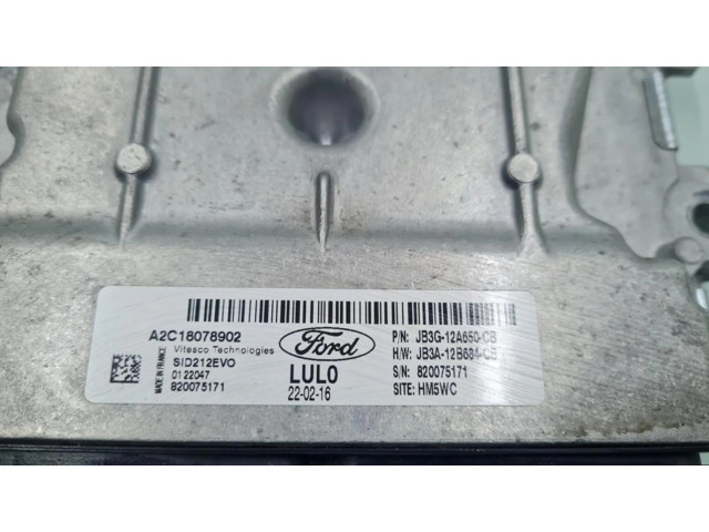 Блок управления двигателя JB3G12A650CB, CENTRALITAMOTORUCE Ford Ranger