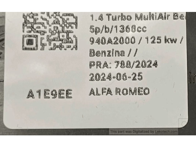 Блок АБС 50527453 Alfa Romeo Giulietta - года