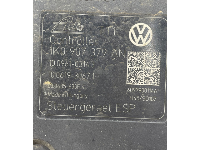 Блок АБС 1K0907379AN, 10096103143 Volkswagen Golf VI 2008 - 2013 года