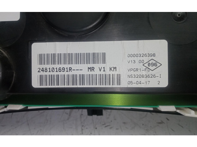 Панель приборов 248101691R, JOHNSONCONTROLS   Dacia Dokker       