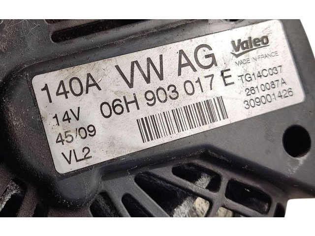 Генератор 06H903017E, 2610087A   Audi A3 S3 A3 Sportback 8P      