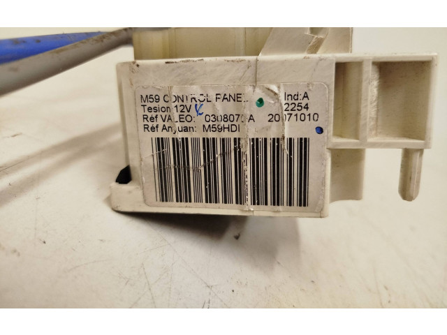 Блок управления климат-контролем 030807DA, 20071010 Citroen Berlingo