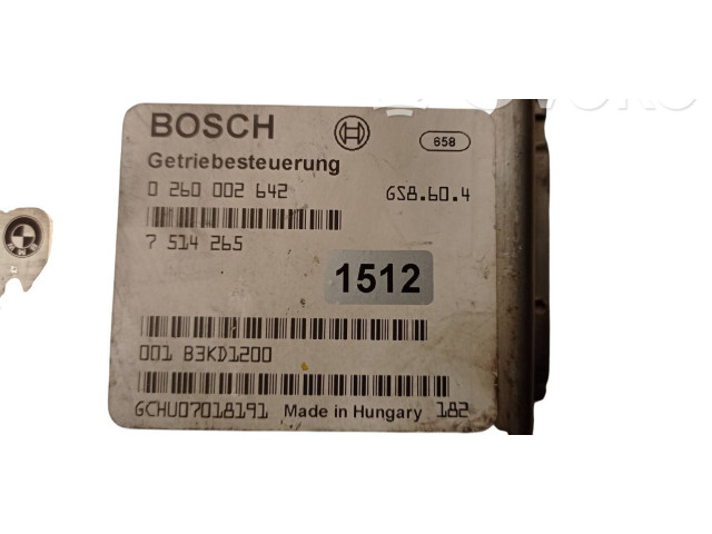 Блок управления коробкой передач 0260002642, 7514265   BMW 5 E60 E61