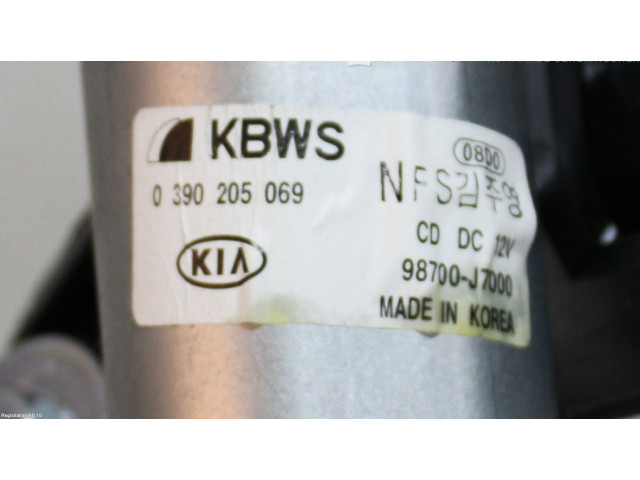Моторчик заднего дворника 98700J7000, 98700J7000 KIA Ceed