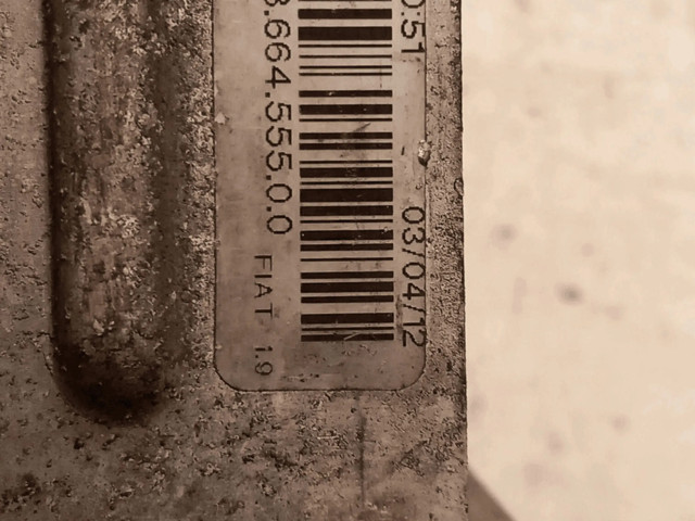 Интеркулер 51783791, 866455500 Alfa Romeo MiTo