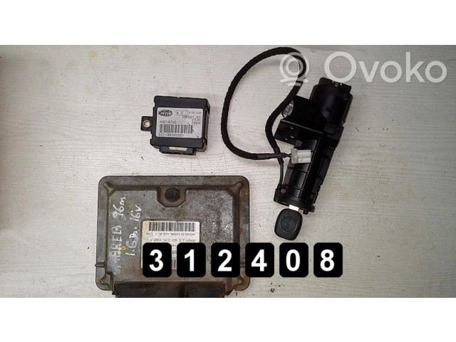 Блок управления двигателя IAW49FB6 Fiat Marea