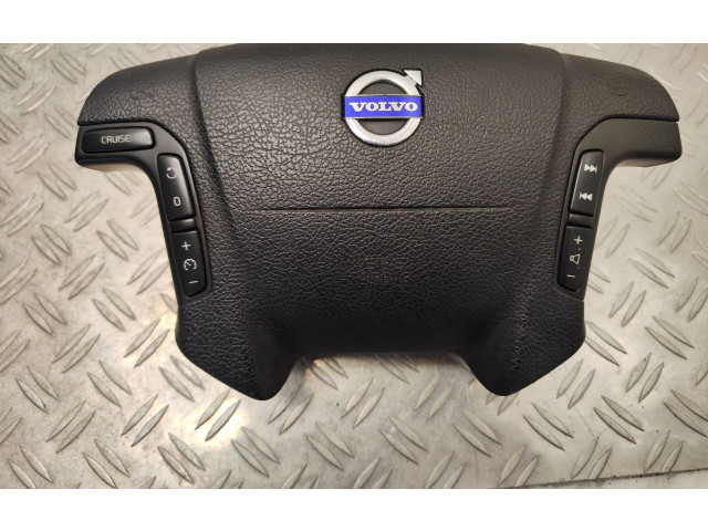 Подушка безопасности водителя 30698041, C3401E289001 Volvo V70