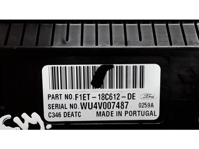 Блок управления климат-контролем F1ET18C612DE   Ford Focus