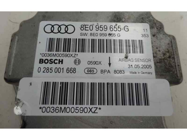 Блок подушек безопасности 8E0959655G Audi A4 Allroad