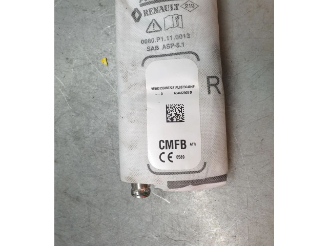 Подушка безопасности в сиденье 985H01550R, 634432900D Renault Clio V