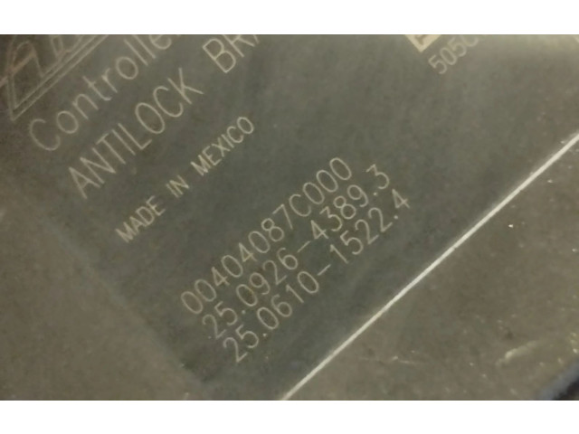 Блок АБС 00404087C000 Jeep Grand Cherokee (WK) 2005 - 2010 года