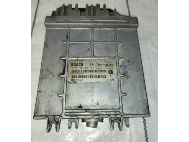 Блок управления двигателя 0281001893 Jeep Cherokee