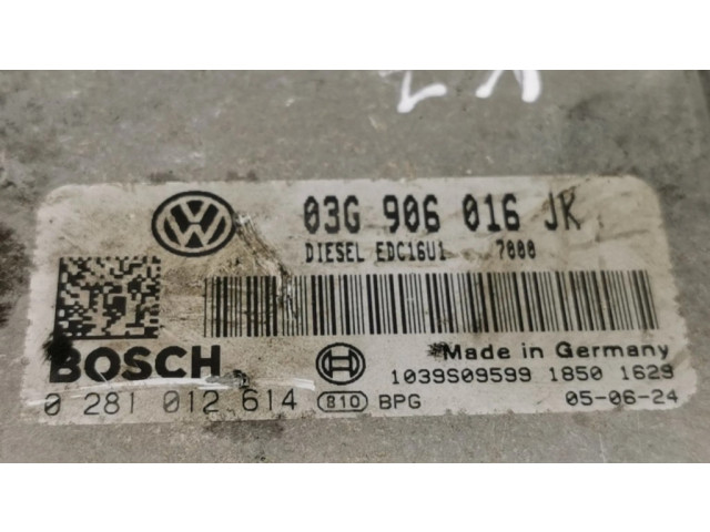 Блок управления двигателя 03G906016JK Volkswagen Jetta V