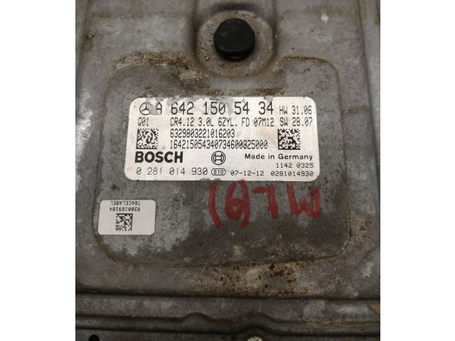 Řídící jednotka A6421506491, 0281013382 Mercedes-Benz ML W164 2007