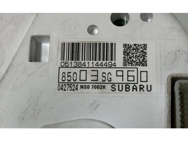 Панель приборов 85003SG960, 85003SG960   Subaru Forester SJ       
