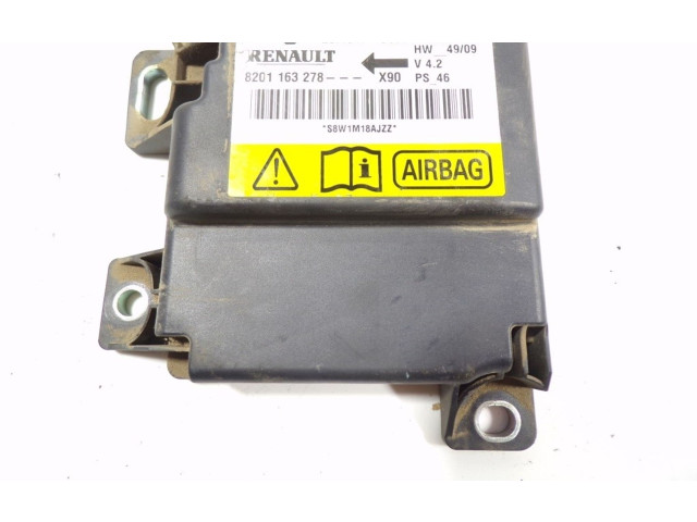 Блок подушек безопасности 8201163278, 8201163278 Dacia Sandero