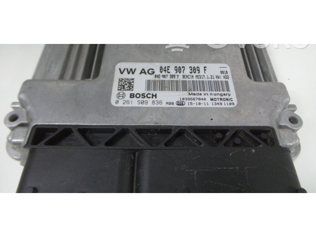 Блок управления двигателя 04E907309F, 0261S09836 Audi A3 S3 8V