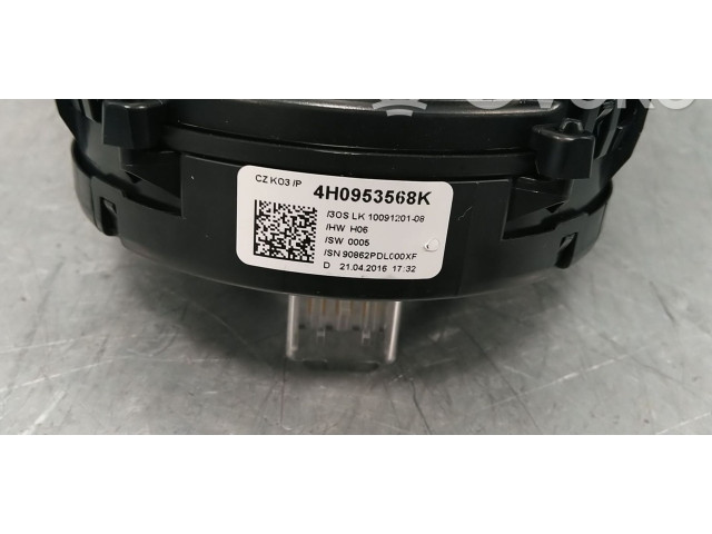 Полоса надувных подушек (кольцо srs) Audi A6 S6 C7 4G 2011 - 2018 года 4H0953568K