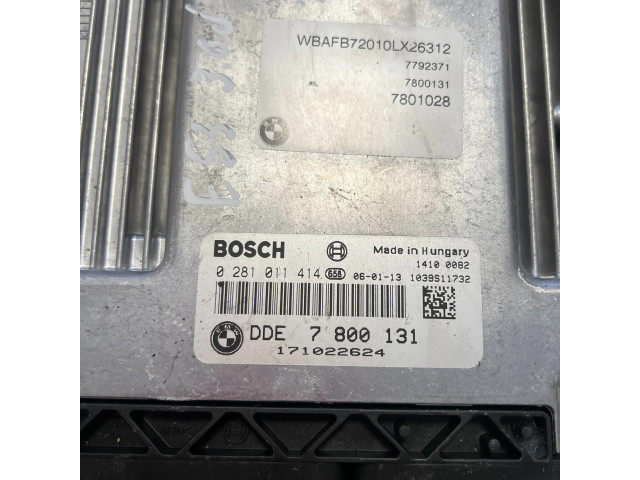 Řídící jednotka 7800131, 0281011414 BMW X5 E53 2006