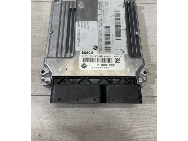 Řídící jednotka 7806987, 0281014436 BMW 5 E60 E61 2009