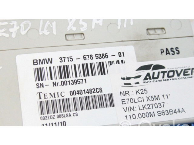 Блок управления 6785386 BMW X5 E70