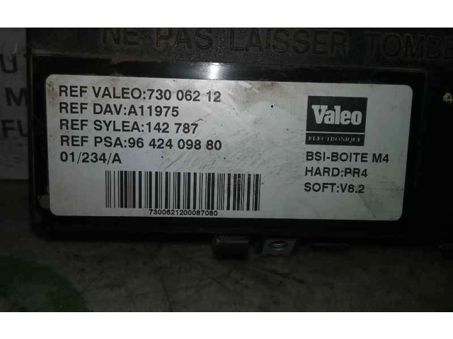 Pojistková skříňka 9642409880, 0090012 Citroen Berlingo 2001