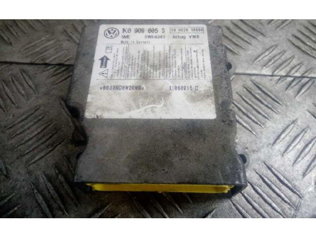 Блок подушек безопасности 1K0909605S Skoda Octavia Mk2 (1Z)