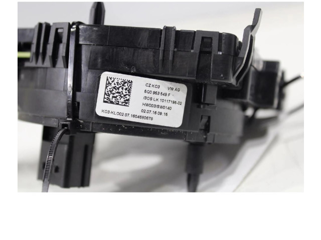 Подрулевой шлейф SRS 5Q0963549F Skoda Octavia Mk3 (5E)