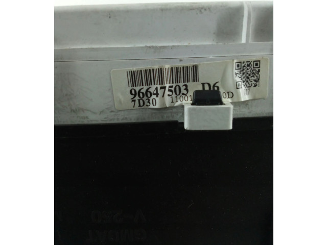 Přístrojová deska Chevrolet Epica 2007 96647342