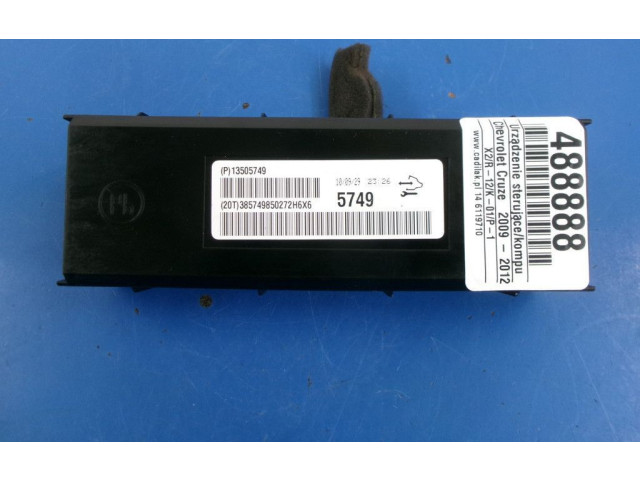 Блок управления двигателем Блок управления 13505749, 13505749   Chevrolet Cruze