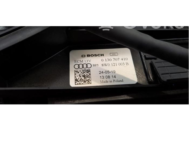 Комплект вентиляторов 8W0121003B Audi e-tron