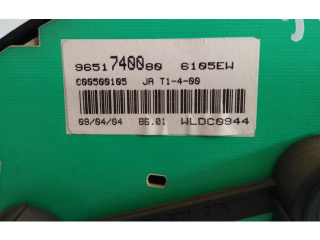 Přístrojová deska Citroen Berlingo 2000 9651740080