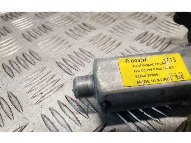 Передний двигатель механизма для подъема окон KIA Sorento 2010 - 2014 года 824602P000