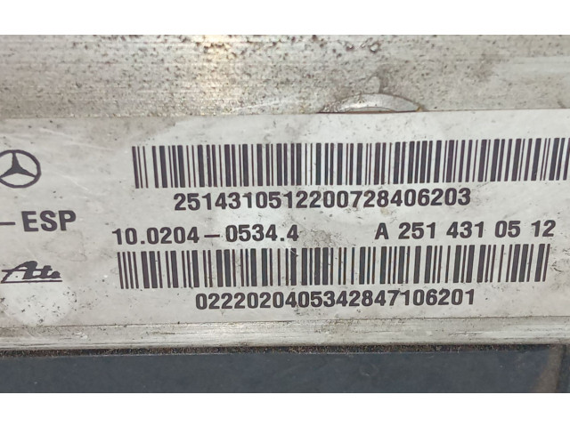 Jednotka ABS A2514310512 Mercedes-Benz R W251 2008