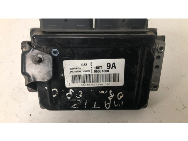 Блок управления двигателя 96801800 Chevrolet Matiz