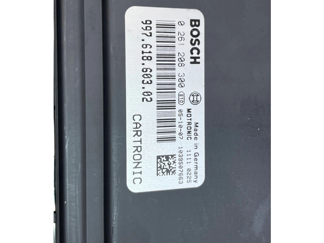 Řídící jednotka 99761860302 Porsche Cayman 987 2009