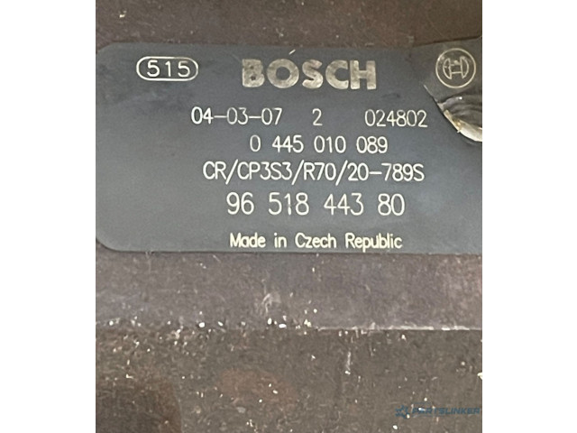 Vstřikovací čerpadlo 9651844380, 0445010089 Peugeot 307 CC